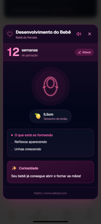 Desenvolvimento do bebê