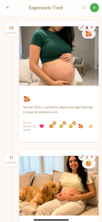 Esperando você - Registre seu barrigão
