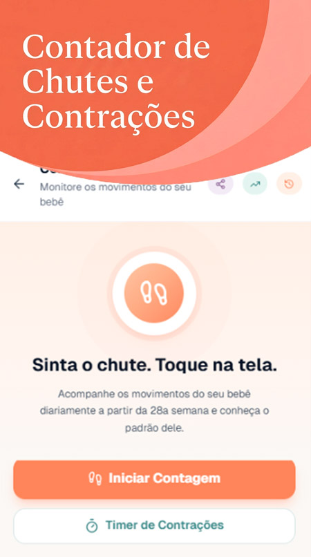 Contador de Chutes e Contrações