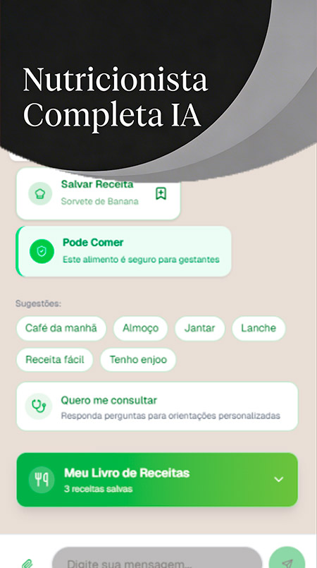 Nutricionista completa com IA