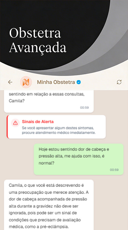 Obstetra avançada com IA